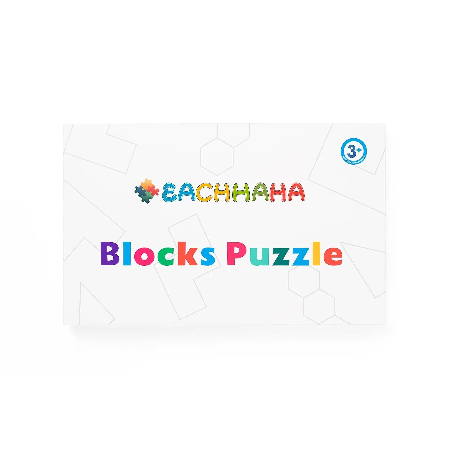 3-in-1 Wooden Tangram Puzzle Set, Bright Colors, 61 Pieces - Gomix Brands Outlet